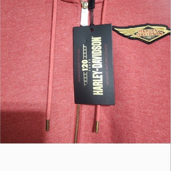 BRAND NEW 120th anniversary Harley Davidson zip up hoodie - Picture 5 of 5